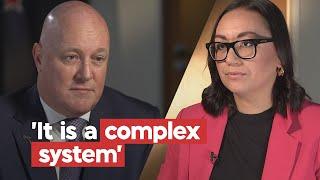 Luxon on why health is the Govt's most challenging area | Full interview on TVNZ+