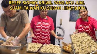 RESEP SIOMAY KRIWIL YANG KAMI JUAL SUAMI KU SUDAH LIHAY BIKIN TEKSTUR YANG KENYAL