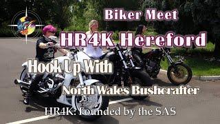 Biker Meet In The Wye Valley At HR4K in Hereford | Hook Up With North Wales Bushcrafter