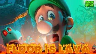 LUIGI FLOOR IS LAVA | EXERCISE BRAIN BREAK FOR KIDS | SUMMER DANCE EXERCISE | YOUTUBE KIDS