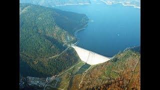 Lake Bicaz and Bicaz-Stejaru Communist-Built Dam in Romania