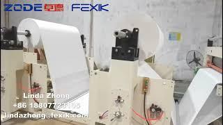 FEXIK ZODE Máquina plegadora y empacadora automática de pañuelos faciales