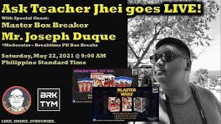 NBA CARDS | Ask Teacher Jhei Live with Joseph Duque (May 22, 2021)