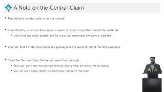 15 - A Note on the Central Claim