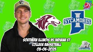 Indiana State vs Southern Illinois 3/6/25 Free College Basketball Picks and Predictions | NCAAB Pick