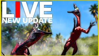 New Update Is Out! | Playing Troodon | Cerato | The Isle Evrima LIVE Gameplay