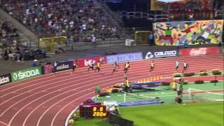 200m Men @ Belgacom Memorial Van Damme (full HD, high definition)