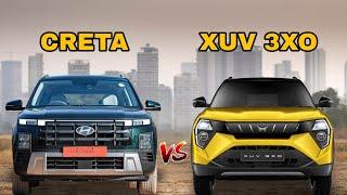 Mahindra XUV 3XO vs Hyundai Creta | Most Detailed comparison