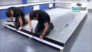 Sure Edge Check Kerb Trim Installation to a Flat Rubber Roof from Rubber4Roofs