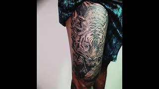 Tattoo tigre Adrian DuArte