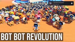 Astro Bot - Bot Bot Revolution Trophy (Danced With 100 Bots In Crash Site)