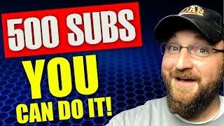 How To Get Your First 500 Subscribers on YouTube in 2019