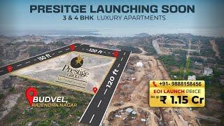 3 Bhk & 4 Bhk Flats For Sale In Gated Community Hyderabad Kokapet Budvel | Prestige Group | Near ORR