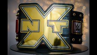 NXT Championship replica belt releathered by MN Belts