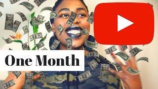 ONE MONTH OF YOUTUBE | Chris Hoza