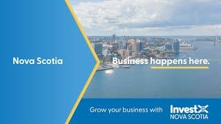 Grow your business in Nova Scotia, Canada, with Invest Nova Scotia.