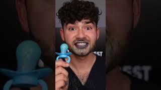 Blue ASMR Snacks vs Cavities !?