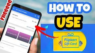 Flipkart Gift Card | How To Use Flipkart Gift Card 2020 Malayalam Tutorial | Flipkart Gift Voucher