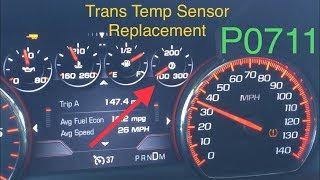 Transmission Temperature sensor replacement: Yukon, Suburban, Silverado, Sierra 8L90 8 speed P0711