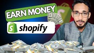 Earn Money Online with Shopify Ways to earn money from Shopify 2024