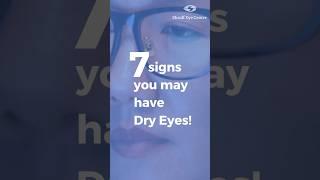 7 signs you may have DRY EYES!! #shorts #trending #foryou