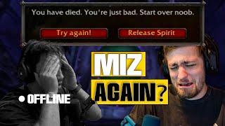 Sodapoppin & Vei's reaction to Mizkif Died AGAIN off stream | Plus Wake POV