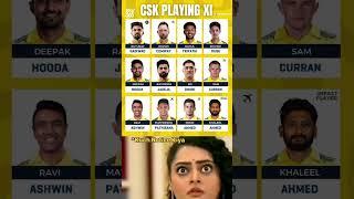 Chennai Super Kings Strongest Playing XI for IPL 2025! #csk #msdhoni #ipl #short #shortindia