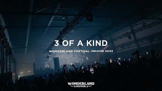 3 of A Kind @ Wonderland Festival Indoor 2023