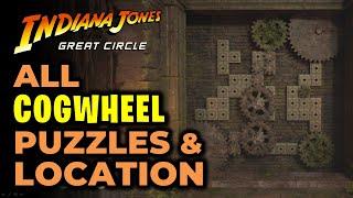 Khmer Cogwheel Puzzles: All Cogwheel Puzzle Location & Solution | Indiana Jones and the Great Circle