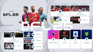 FINALLY!!! NEW UPDATE DFL 25 V1.0 | NEW MODES, MENU, TEAMS & KITS 24/25