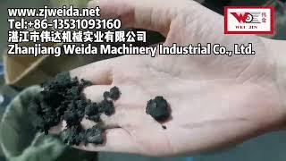 weida machine can breaking&crushing compressed carbon fiber