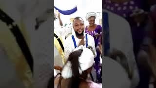 KOLAWOLE AJEYEMI TOYIN ABRAHAMs HUSBAND DANCE