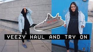 Yeezy V2 Beluga 2.0 Sneakers and Clothing Haul / Try On | Layla Panam