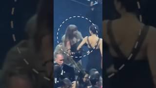 Taylor Swift Almost Fell in VMAs-How Margaret Qualley Helped Her Avoid a Fall! #taylorswift #shorts