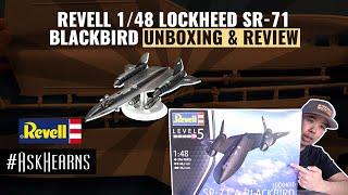 REVELL 1/48 Lockheed SR-71 Blackbird | Unboxing & Review | #askhearns