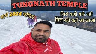 Chandrashila Trek & Tungnath Temple: SNOWFALL in March 2024! #Chopta #uttarakhand