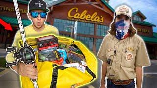 Cabela's Employee Picks my FISHING GEAR!! ($500)