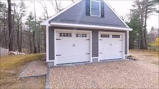 2 Car Garage 24x24 | Custom Design ManCave with Attic and Staircase