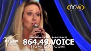 Haley Lara singing on Lift Your Voice with Mark Burns