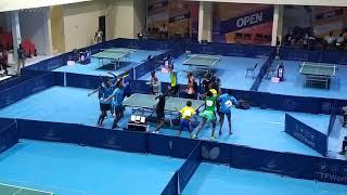 Ghana Table Tennis - D.R Congo Players