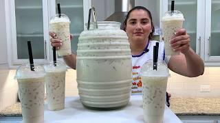 Como hacer agua de horchata