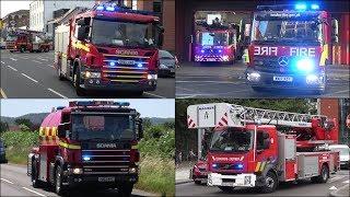 Fire engines and trucks responding - BEST OF 2018