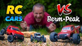 RC Cars vs Berm Peak! Can these cheap RC’s make it to the top?