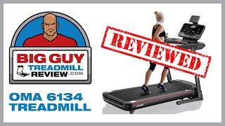 OMA 6134 Treadmill Review - Big Guy Treadmill Review