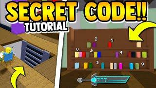 *SECRET* BOOKSHELF CODE (tutorial) | Build a boat for Treasure ROBLOX