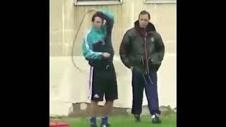 Johan Cruyff trying to teach Hristo Stoichkov how to jump rope is an all-time great video 