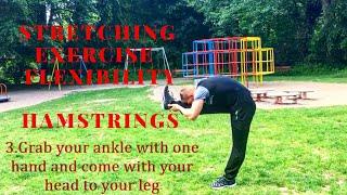 STRETCHING EXERCISE for FLEXIBILITY your HAMSTRINGS. Most effective- by Slava Popov