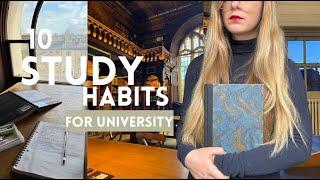 10 Study Habits you need to start (from an Oxford graduate)