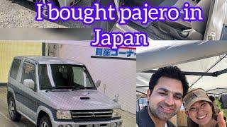 I bought Pajero in Japan | my new car