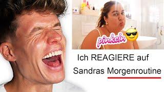 Luca reagiert auf SANDRAS MORGENROUTINE